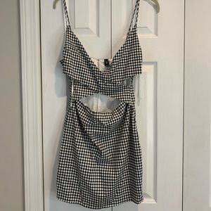 Black and White Dress